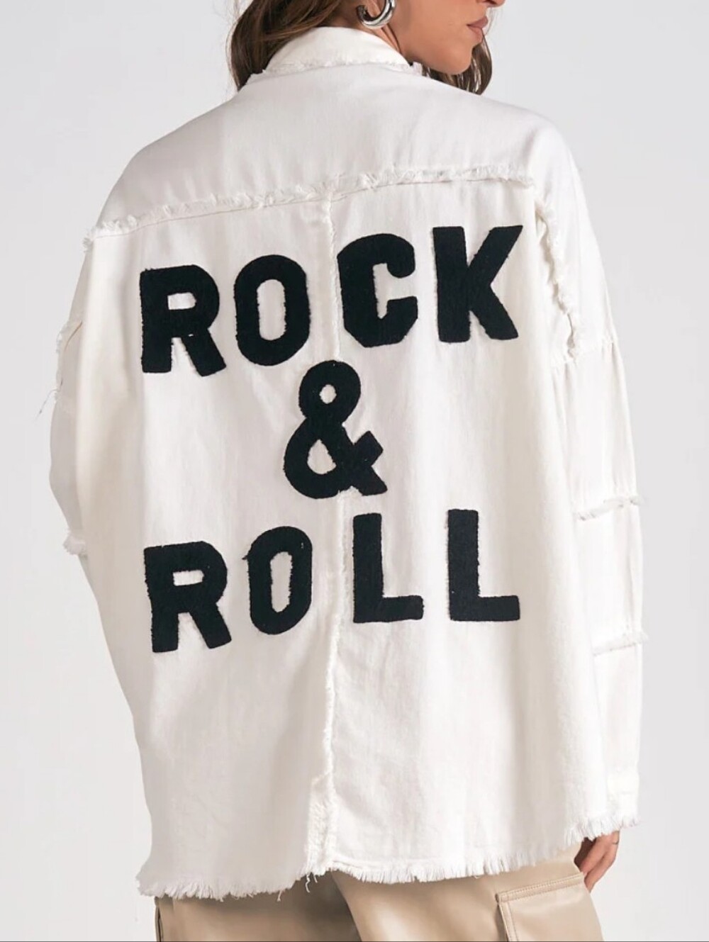 ROCK & ROLL Oversized Jacket